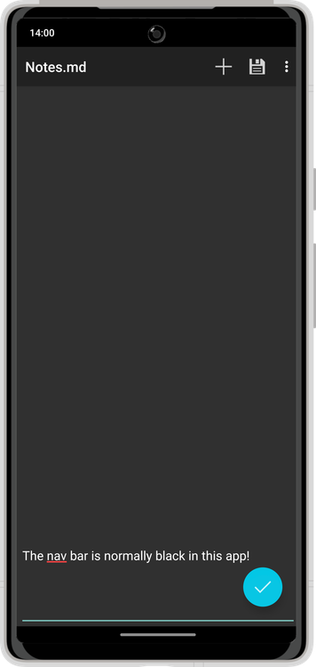 Android 14 may let you force apps to have a transparent nav bar
