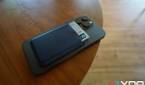 Apple MagSafe Leather Wallet attached to iPhone