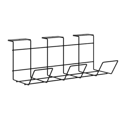 Cable management tray.