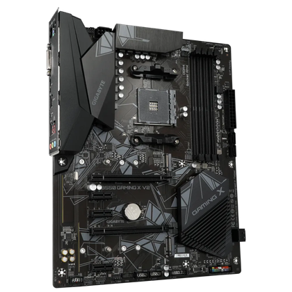 The Gigabyte B550 Gaming X V2 motherboard.