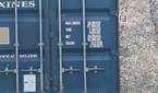 Photo of shipping container at 30X zoom