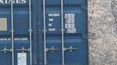Photo of shipping container at 30X zoom