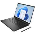 Angled front view of the HP Spectre x360 16 facing right