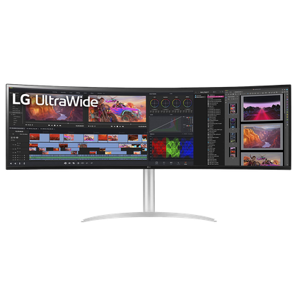 使用500時間未満 LG 49WL95C LG 49WL95C-W 49 Inch 32:9 UltraWide Dual QHD IPS Curved LED