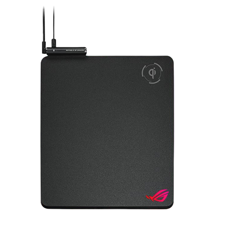 Top-down view of ASUS ROG Balteus Qi mousepad