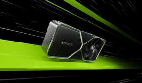 NVIDIA GeForce RTX 4070 Founders Edition GPU on a black and greed background