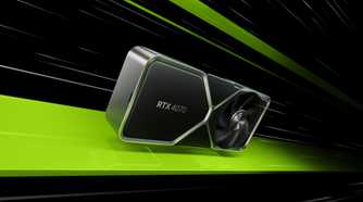 NVIDIA GeForce RTX 4070 Founders Edition GPU on a black and greed background