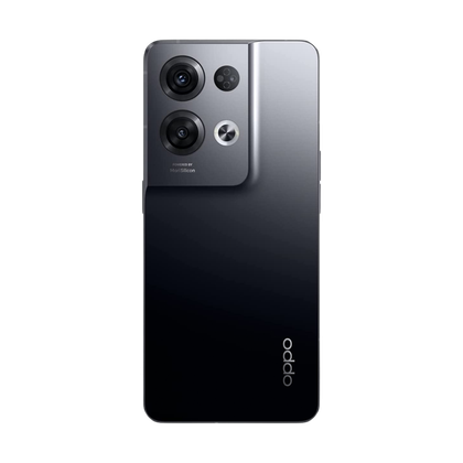 Oppo Reno 8 Pro on transparent background.
