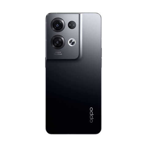 Oppo Reno 8 Pro on transparent background.