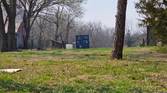 Photo of a barn and shipping container at 3x zoom