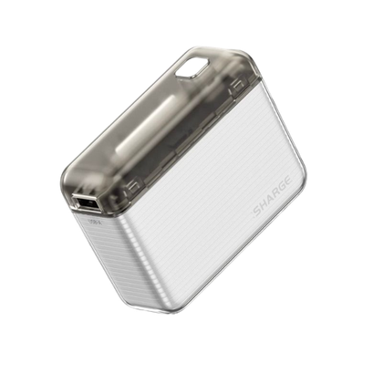A render showing the Shargeek Sharge Flow in white color.