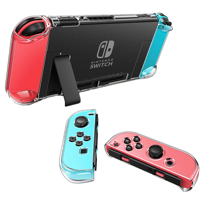 Vanjunn 3-in-1 Clear Case for Nintendo Switch