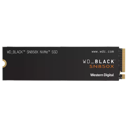 The WD Black SN850X SSD.