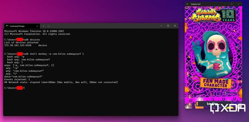 WSA-ADB-shell-app-start