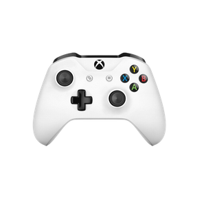Xbox controller on transparent background.