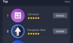 Zepp companion app screenshot of the app store