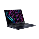Angled front view of the Acer Predator Helios 16 facing right