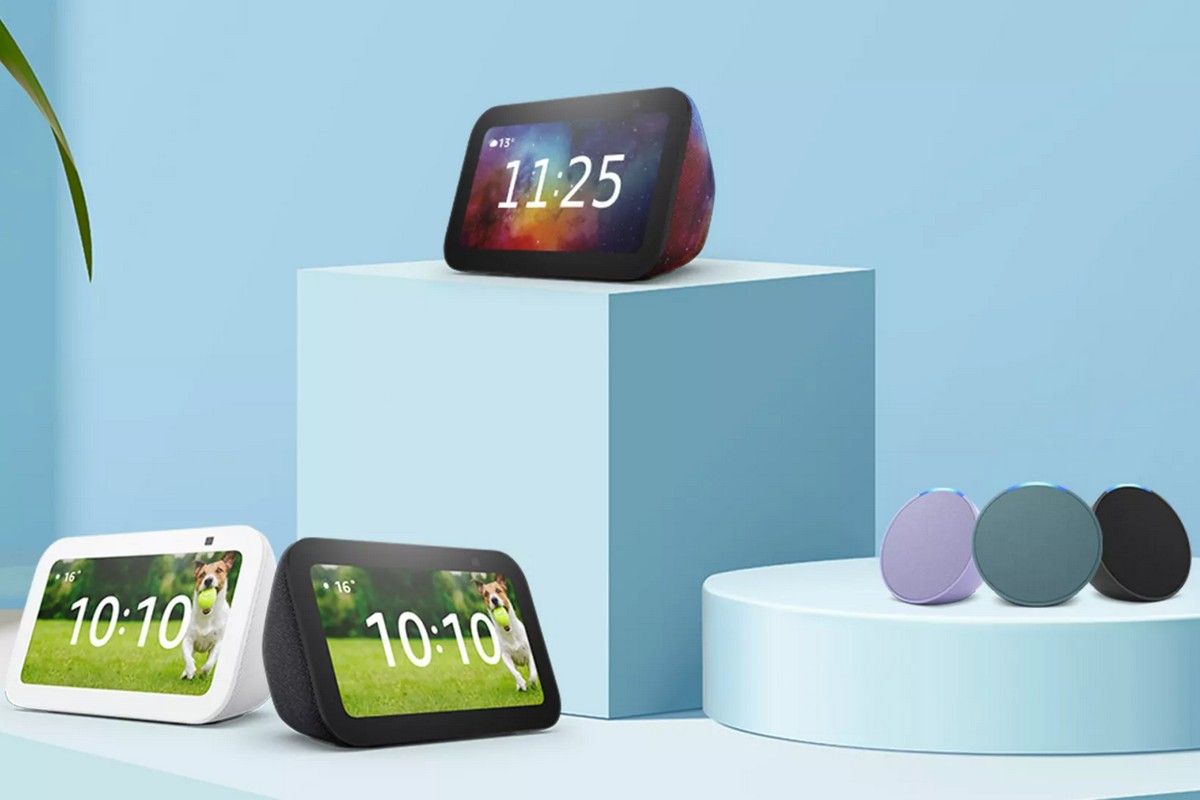 匿名即日　Amazon Echo Show 5 & Echo Pop 2個セット Amazon expands Echo lineup with new smart speaker, earbuds
