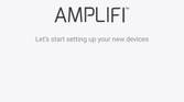 The AmpliFi app welcome screen