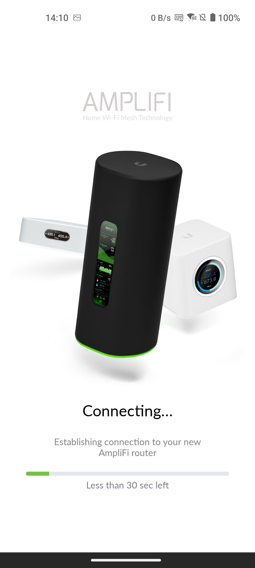 AmpliFi app finding your router