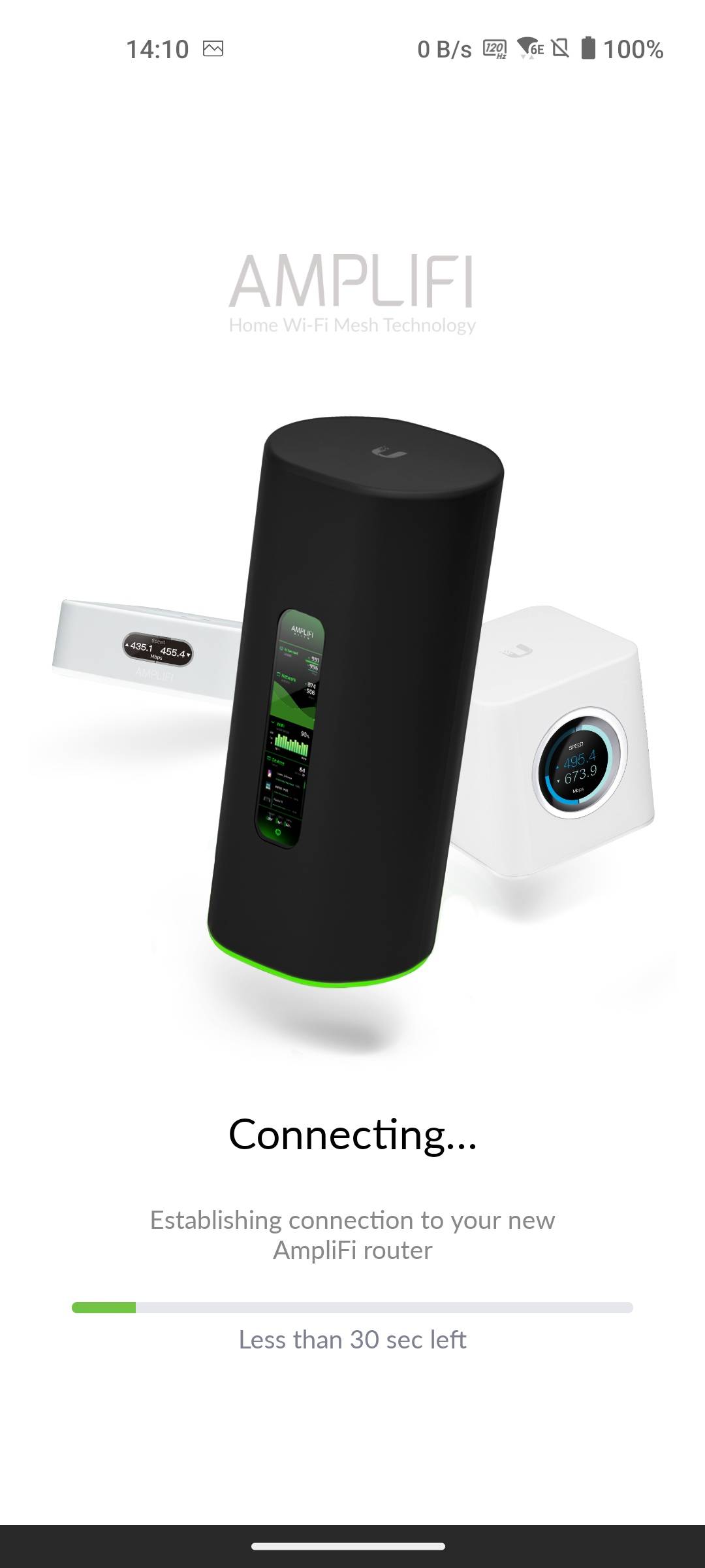 AmpliFi app finding your router
