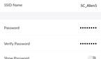 AmpliFi Alien wireless settings in the AmpliFi app
