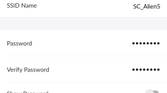 AmpliFi Alien wireless settings in the AmpliFi app