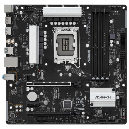 The ASRock B660M Phantom Gaming 4 motherboard.