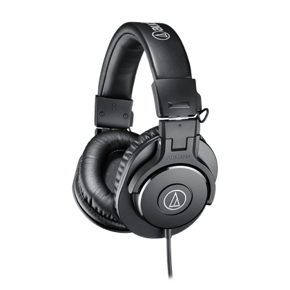Product image of the Audio-Technica ATH-M30x on a transparent background.