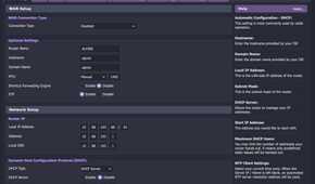 DD-WRT demo screenshot