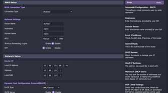 DD-WRT demo screenshot