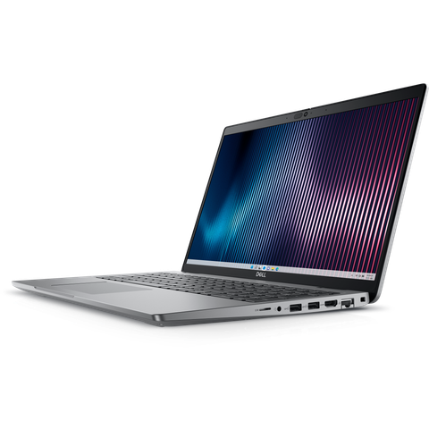 Angled front view of the Dell Latitude 5540 facing left