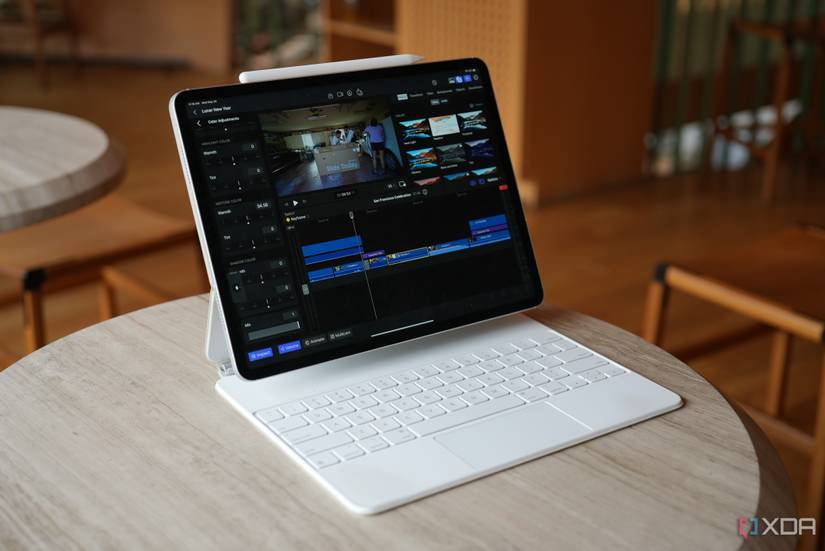 Final Cut Pro on an M1 iPad Pro