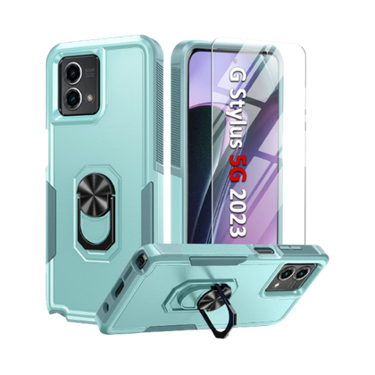 FNTCASE Rugged Case for Moto G Stylus 2023 on transparent background.