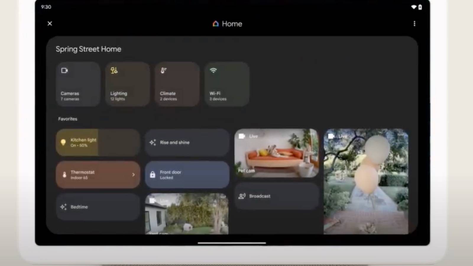Google-Home-Panel