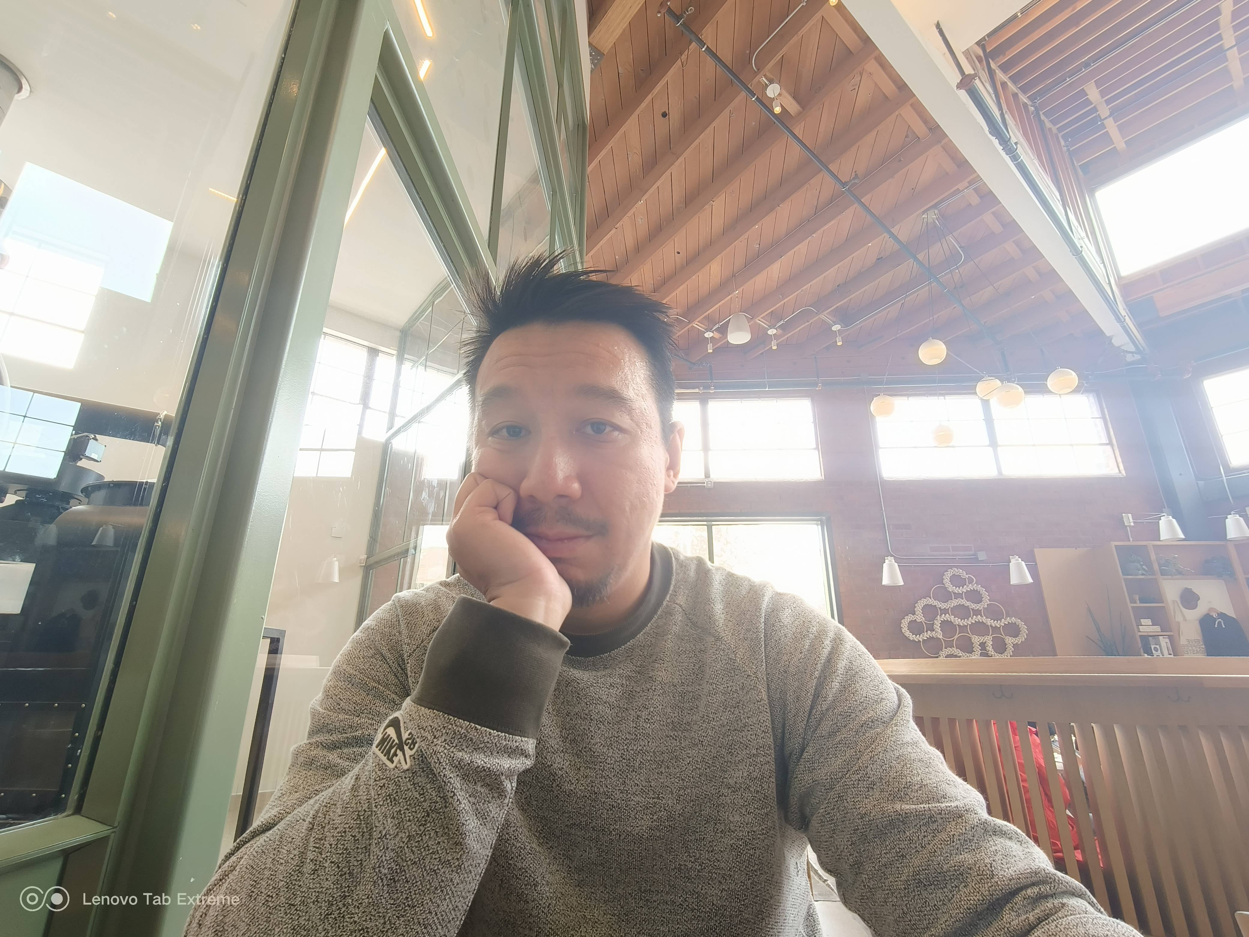 Lenovo Tab Extreme front-facing camera photo