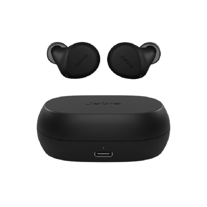 Jabra Elite 7 Active on transparent background.