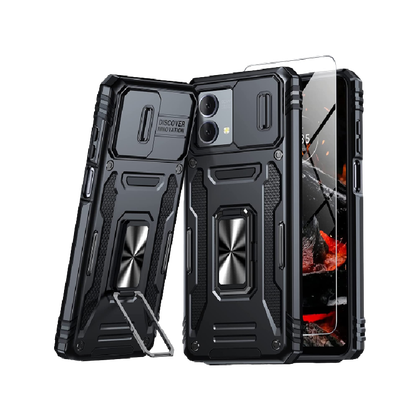 Joytra Rugged Case for Moto G Stylus 2023 on transparent background.