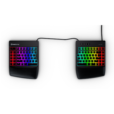 kinesis freestyle edge rgb ergonomic split mechanical keyboard