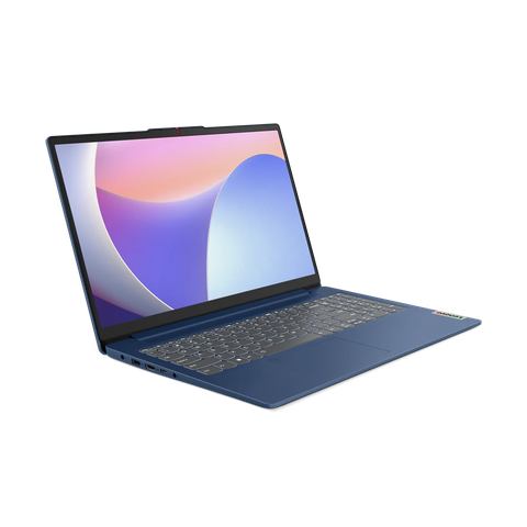 Angled front view of the Lenovo Slim 3i facing right