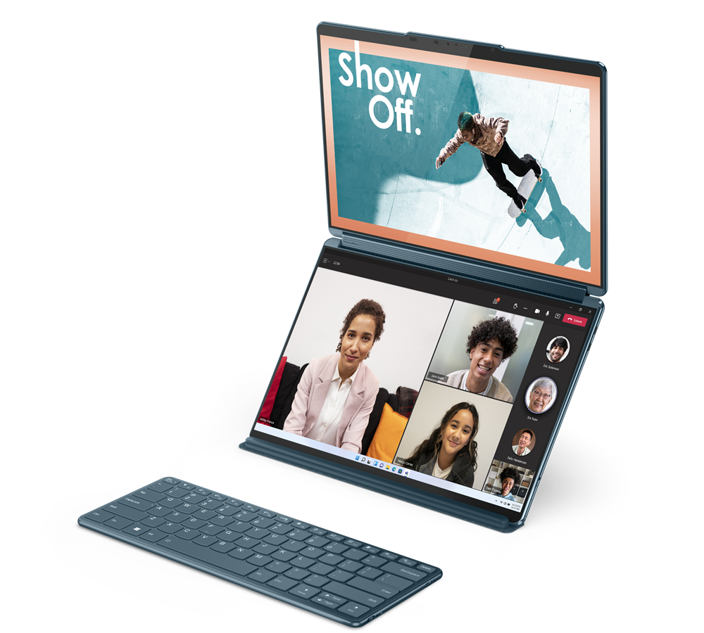 Lenovo Yoga Book 9i vs Surface Pro 9: Are two screens better than one?