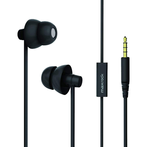 The Maxrock Sleep Earbuds with 3.5mm cable.