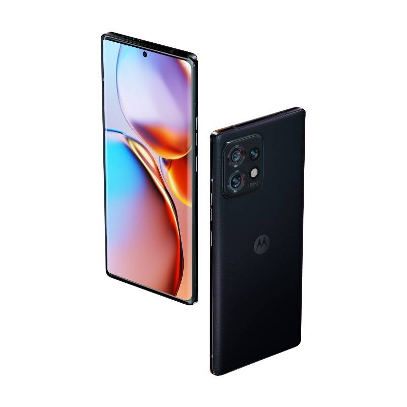 Moto Edge+ 2023 on white background.