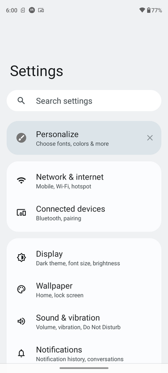 Moto G 5G (2023) software Screenshot_20230522-180025