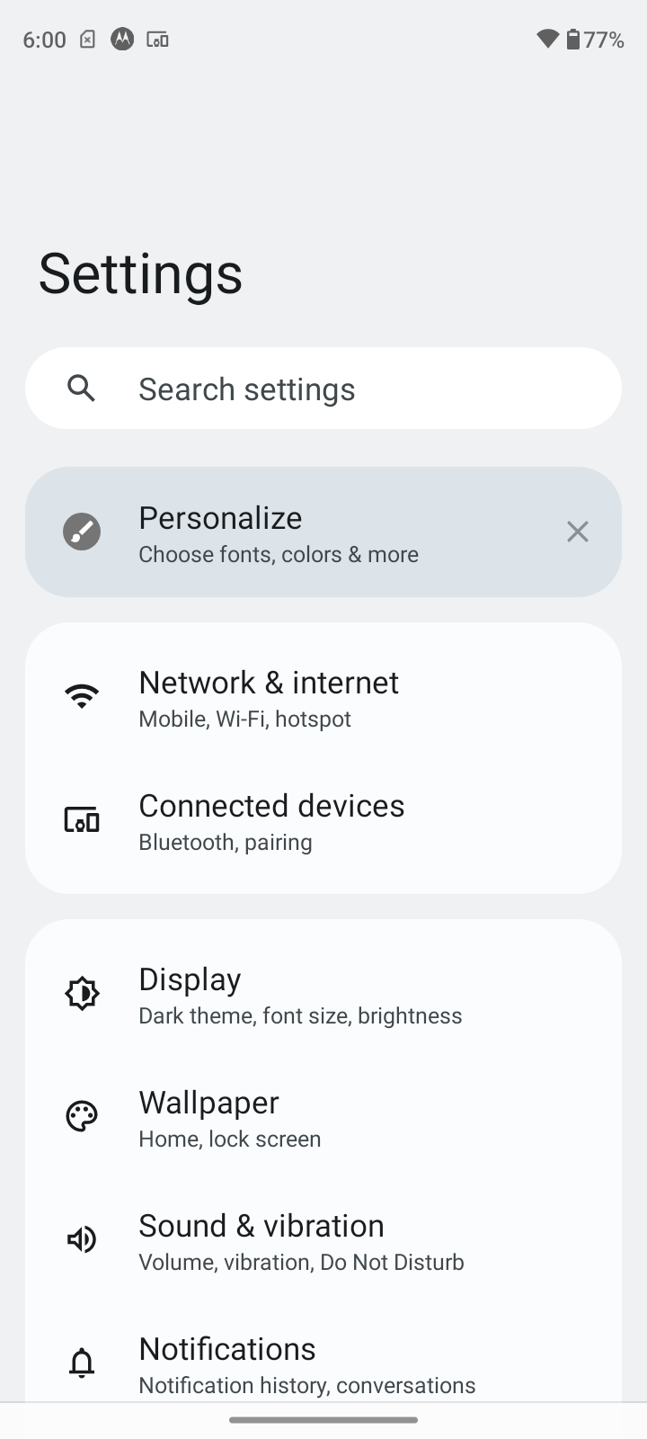 Moto G 5G (2023) software Screenshot_20230522-180025