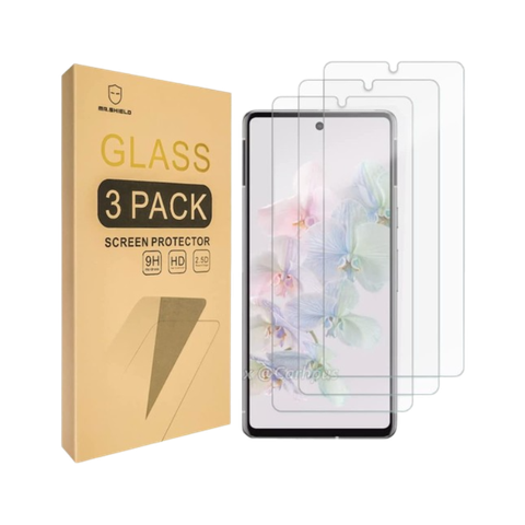 Mr.Shield Tempered Glass on transparent background.