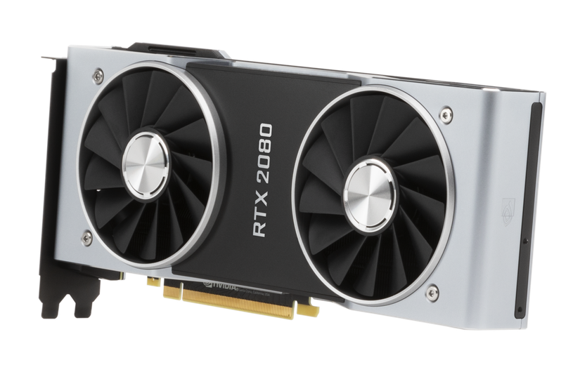 The Nvidia RTX 2080 graphics card.