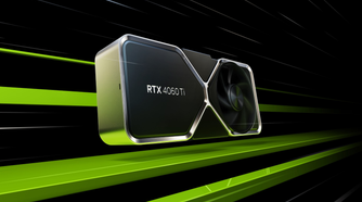 The Nvidia RTX 4060 Ti graphics card.