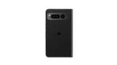 Obsidian Google Pixel Fold closed showing back panel on white background.