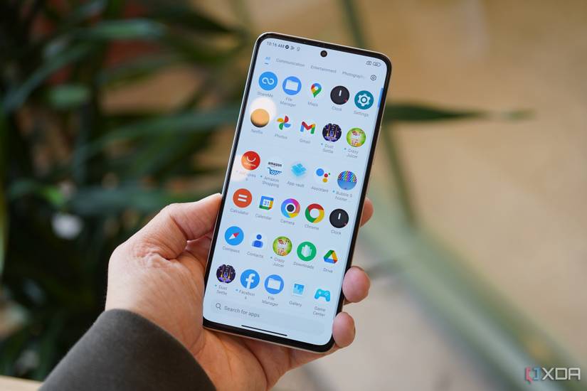 Poco F5 Pro in the hand